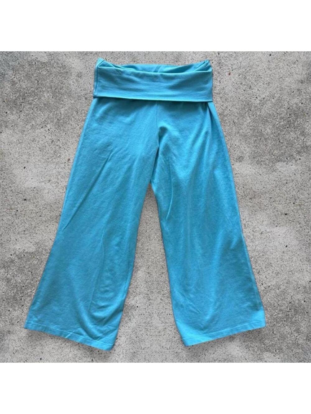 Brandy Melville bright blue priscilla capris